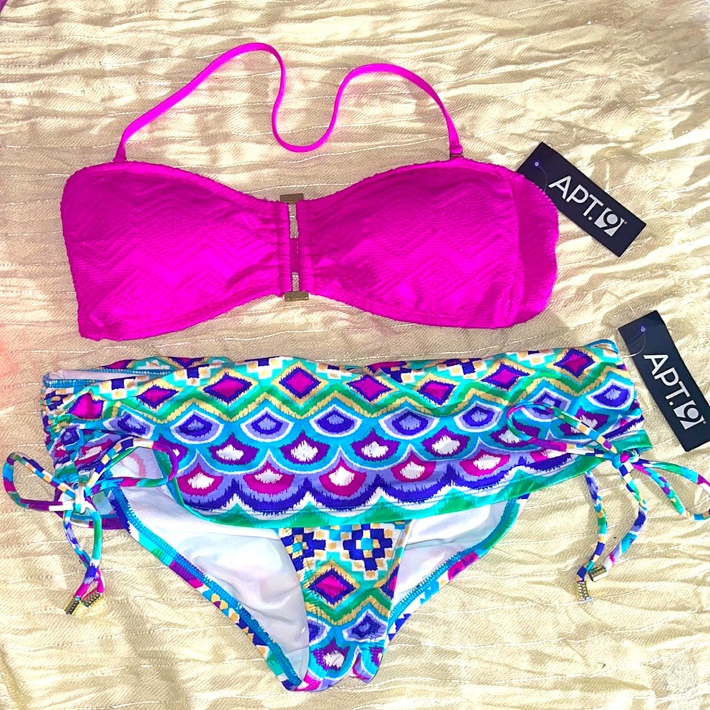 Nwt fuchsia bikini set